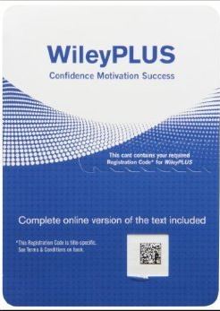 Intermediate Accounting, Sixteenth Edition WileyPLUS Card