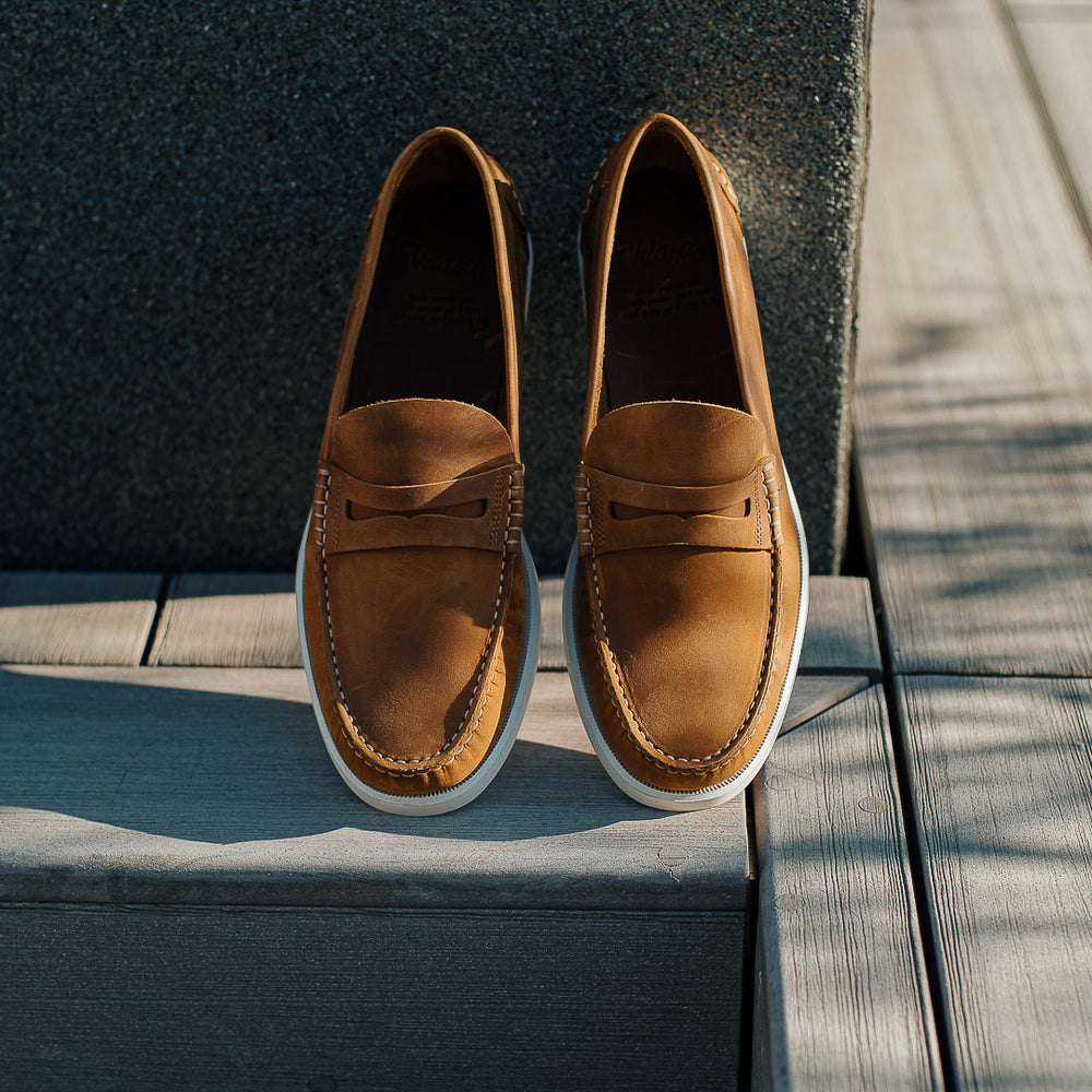 Unlined Boat Shoes in nubuck for men | Velasca