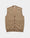 Our melange merino wool Arrone v-neck vest - Front picture