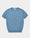 Our melange cotton Atzara knitted crewneck t-shirt - Front picture