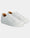 Our white smooth leather Belèratt sneakers - Front picture