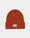 Our green merino wool Visso beanie - Front picture