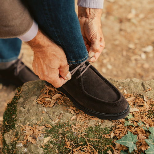Men’s derby shoes with Vibram Carrarmato rubber sole | Velasca