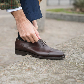 Men’s minimal & classic full-grain leather Oxfords | Velasca