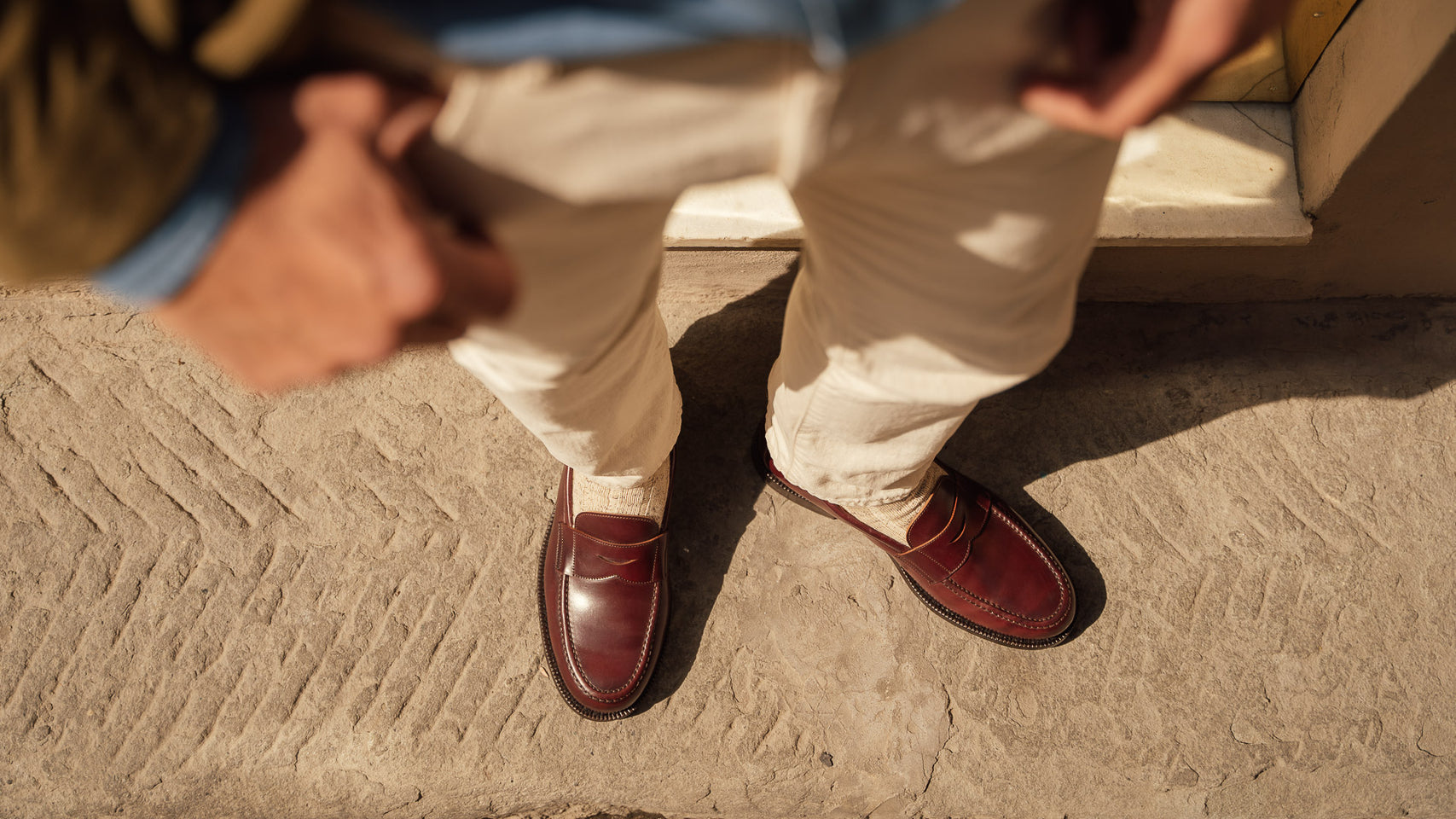 Velasca | Burgundy Loafers in cordovan leather