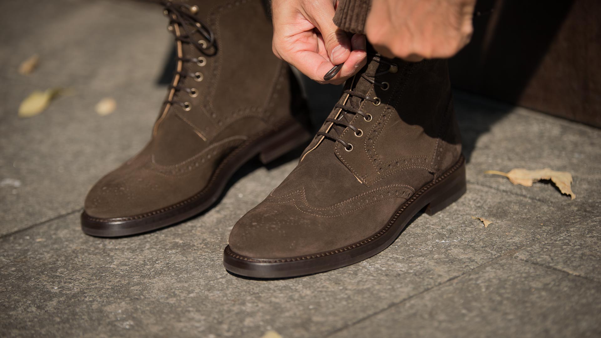 Men’s suede leather Boots for winter | Velasca