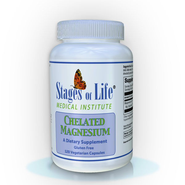 Chelated Magnesium 300 mg 120 Capsules Stages of Life Vitamins