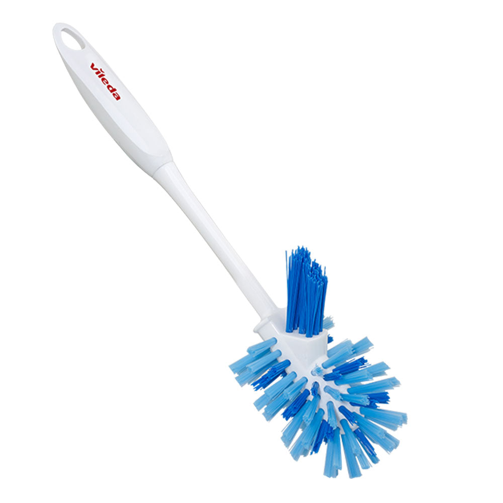 toilet brush with rim cleaner