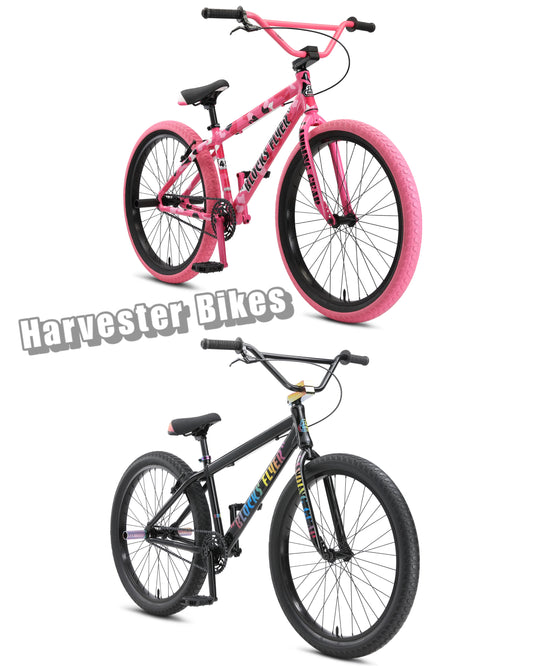 FIRST LOOK) 2023 SE Bikes Blocks Flyer 26 Cruiser BMX Unboxing @ Harvester  Bikes 