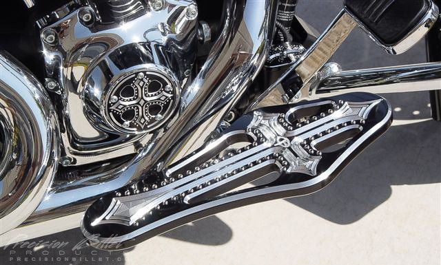 custom harley floorboards