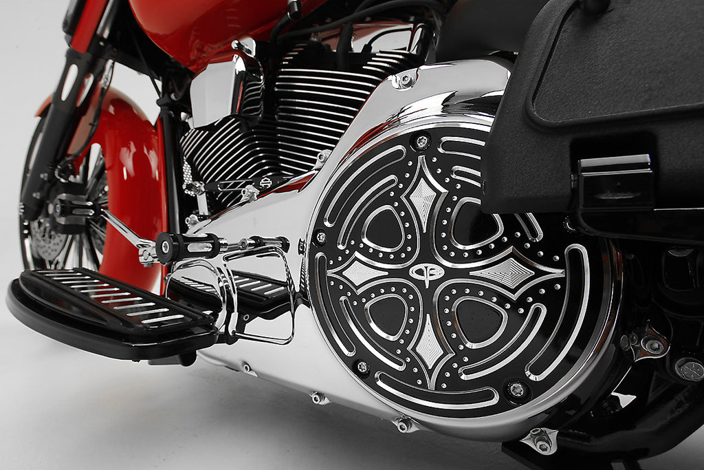 Derby Cover For Harley Davidson Darkside Edition 5 Hole Precision Billet 