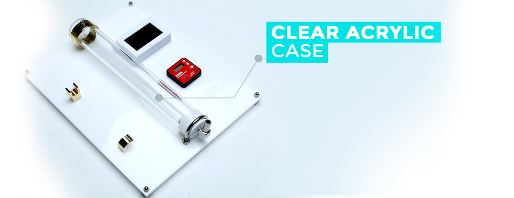 Clear acrylic case