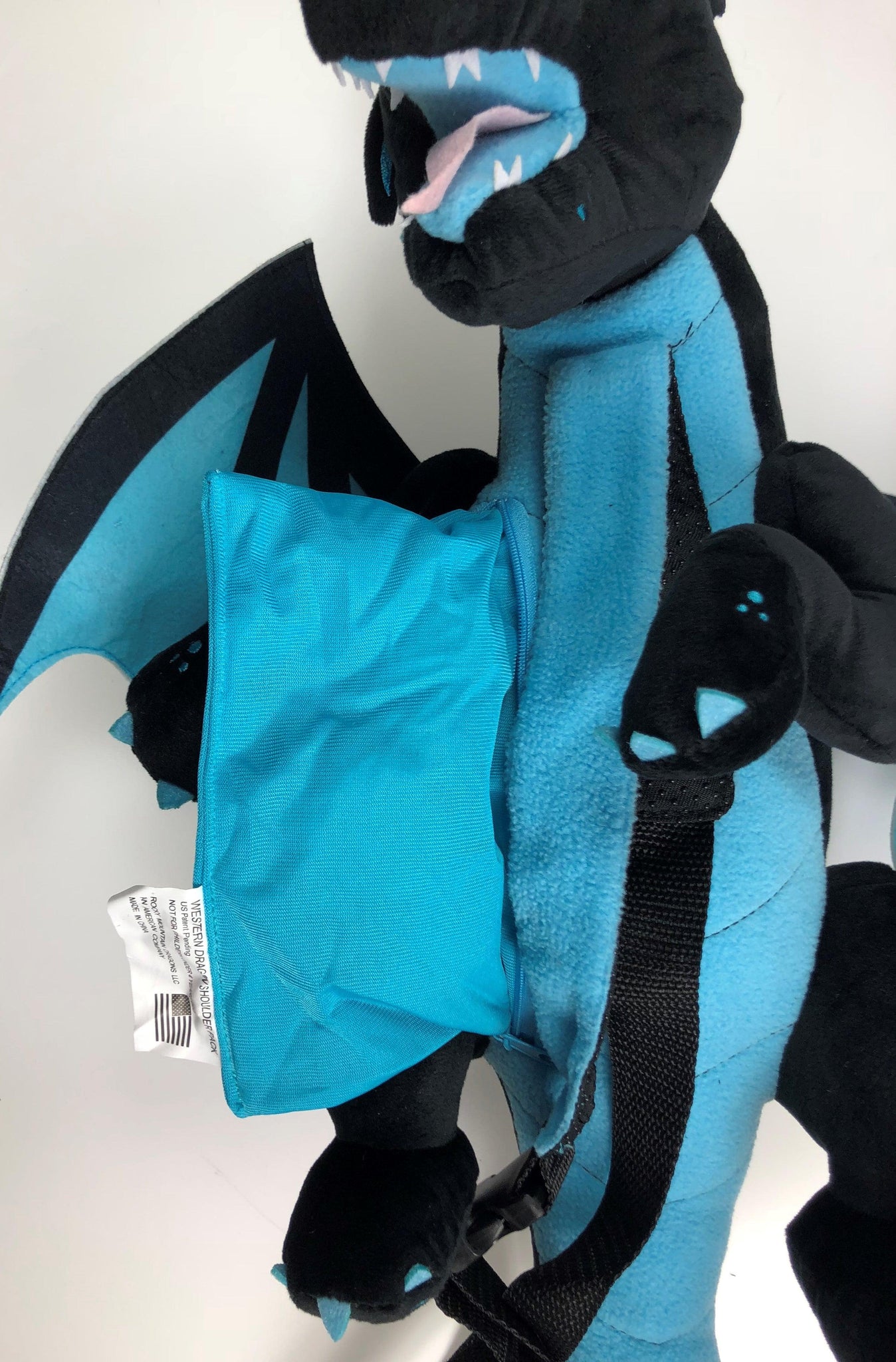 shoulder dragon plush