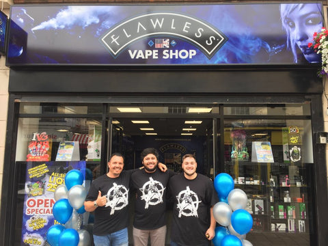 The team opens Flawless Loughborough for business!