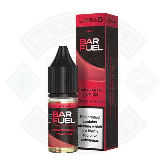 Bar Fuel by Hangsen - Pomegranate Plum Ice Nic Salt 10ml - Flawless Vape Shop