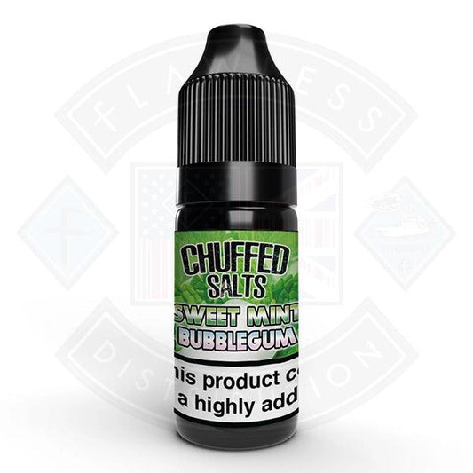 Chuffed Salts -Sweet Mint Bubblegum 10ml - Flawless Vape Shop