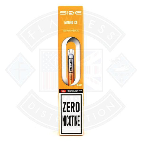 Crystal Bar by SKE Disposable Vape Device ZERO Nicotine - Flawless Vape Shop