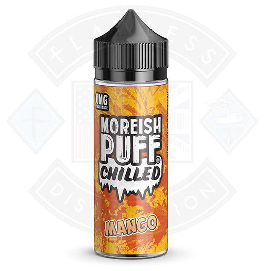 Moreish Puff Chilled Mango 0mg 100ml Shortfill E-liquid - Flawless Vape Shop