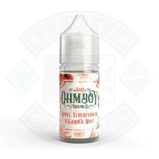 Ohm Boy - Volume II - Apple, Elderflower & Garden Mint 10ml Salt - Flawless Vape Shop