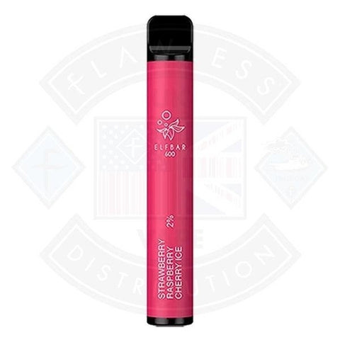 Strawberry Raspberry Cherry Ice Elf Bar - Flawless Vape Shop