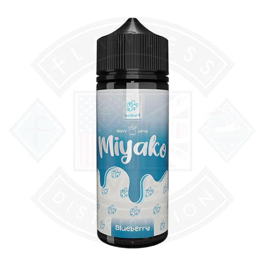 Wick Liquor Yogurt - Miyako Blueberry 100ml 0mg Shortfill E-liquid - Flawless Vape Shop