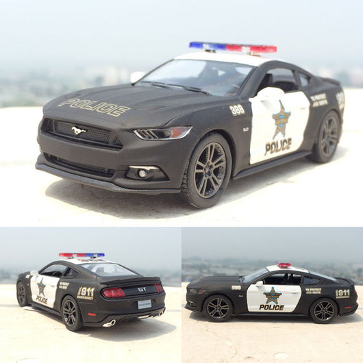 mustang police car toy