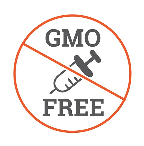 An image showing that Beta Glucan 500 is GMO Free.