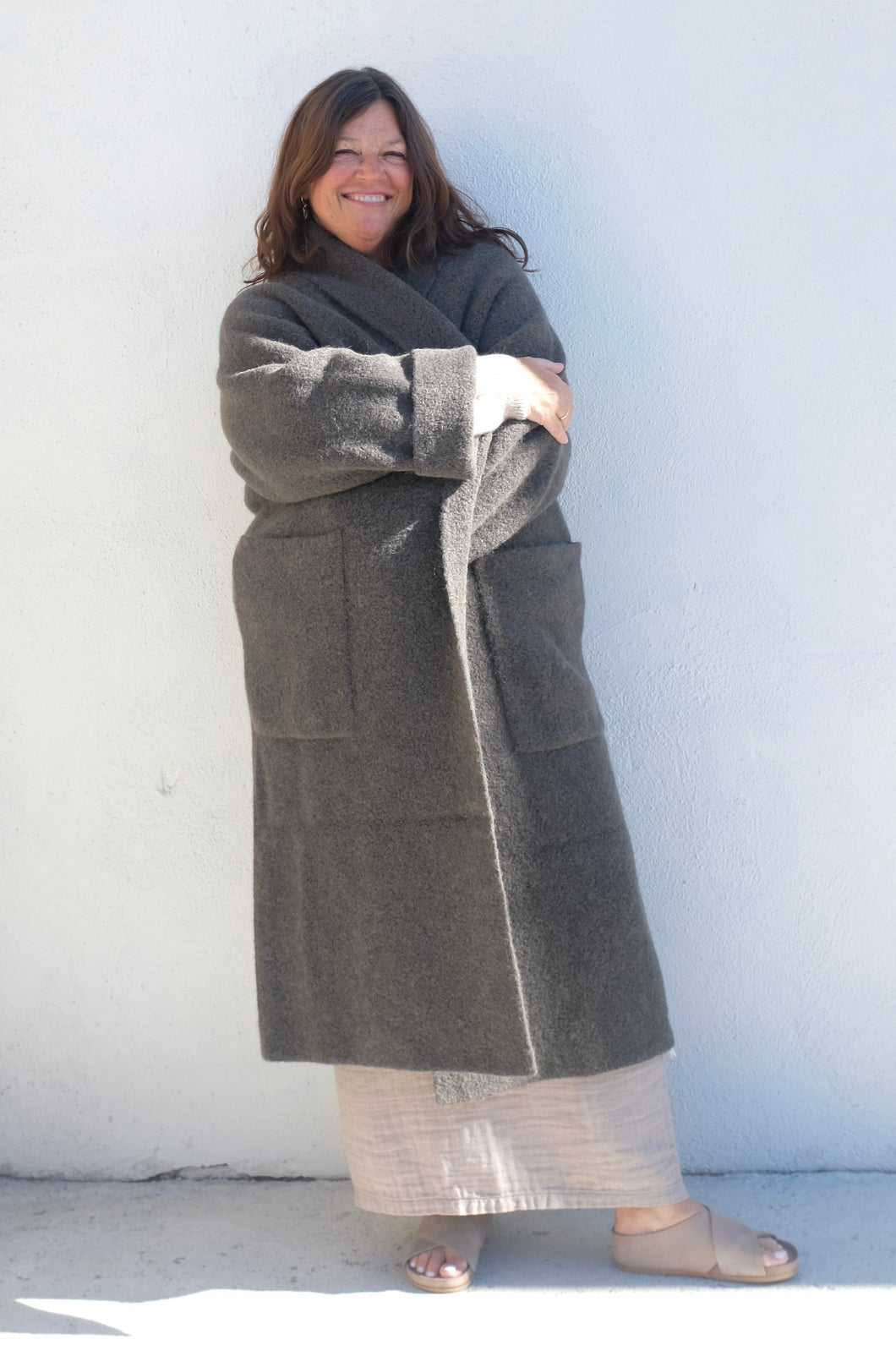 Double Face Long Coat / Loden – ad hoc penticton