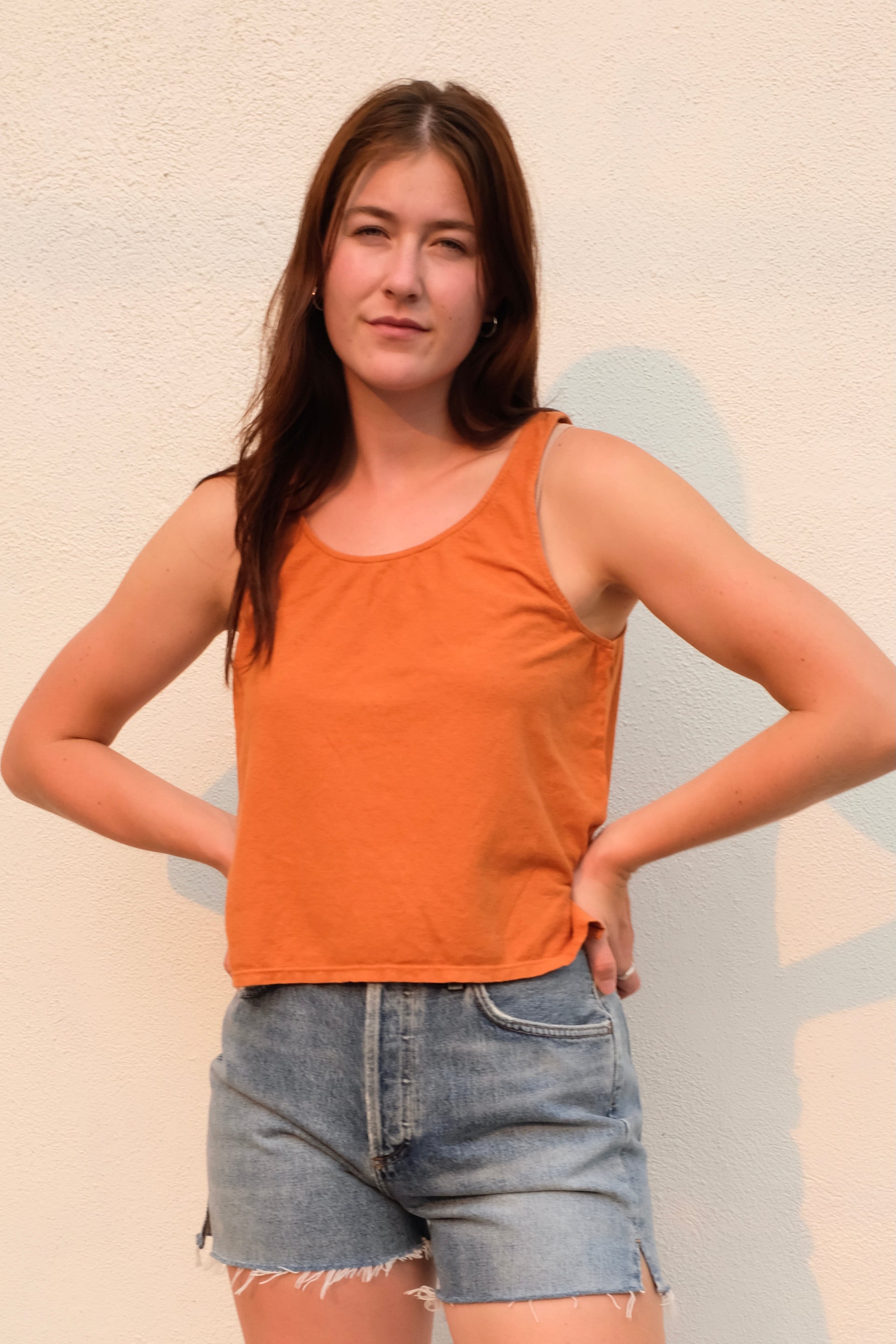 Organic Cotton Everyday Tank / White – ad hoc penticton