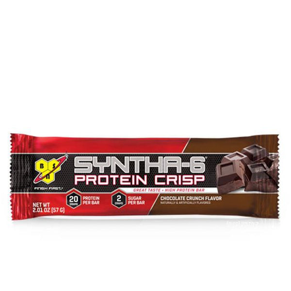 Bsn Syntha 6 Crisp Protein Bars 12 Box Dndf Direct