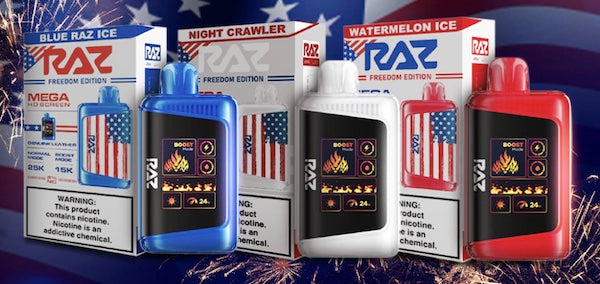 Raz Vape offers several themed flavors.