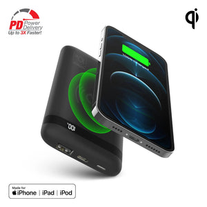 Naztech PowerBolt PD Wireless Power Bank with MFI Input - My Trend Store