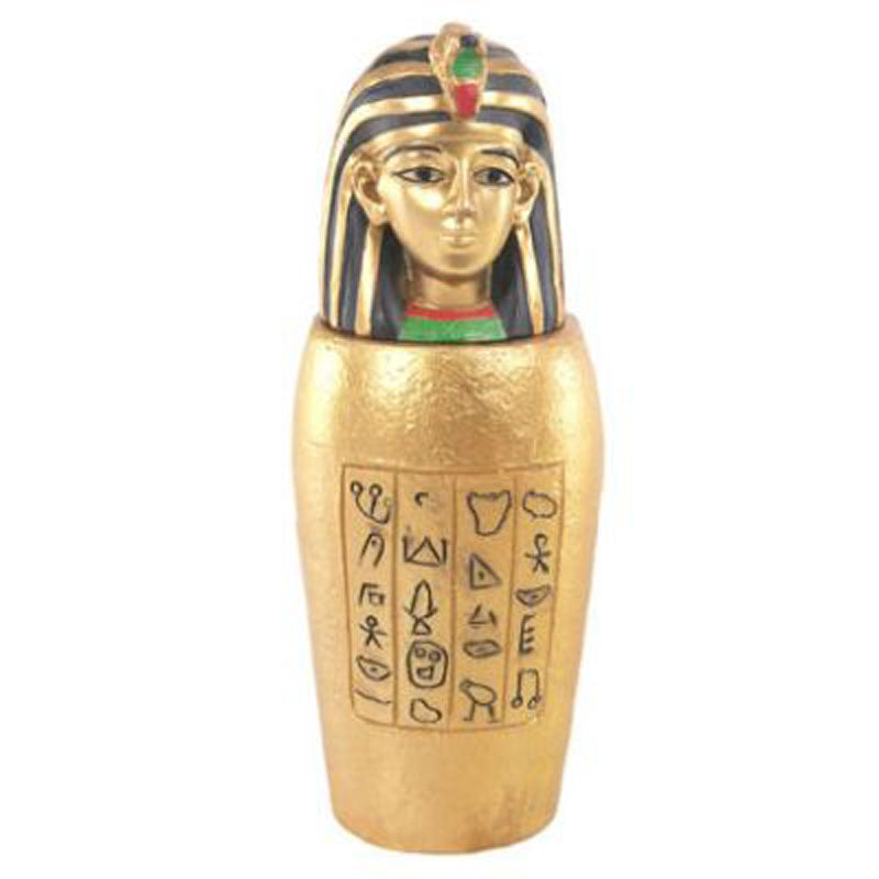 Image result for canopic jar gold