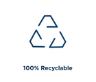 100% Recyclable 