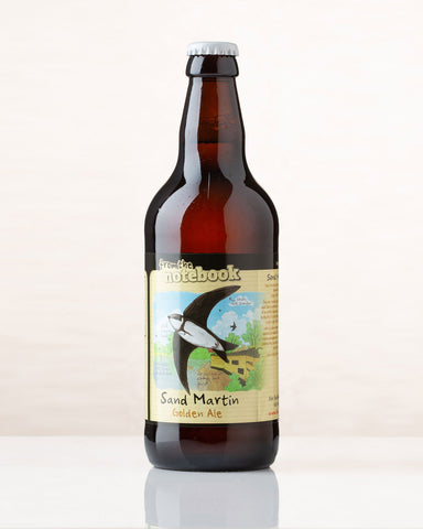 From the Notebook - Sand Martin Golden Ale - Northumbrian Gifts