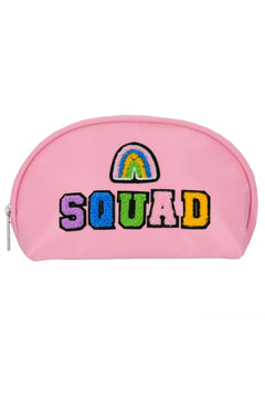 Smile Squad Oval Cosmetic Bag
