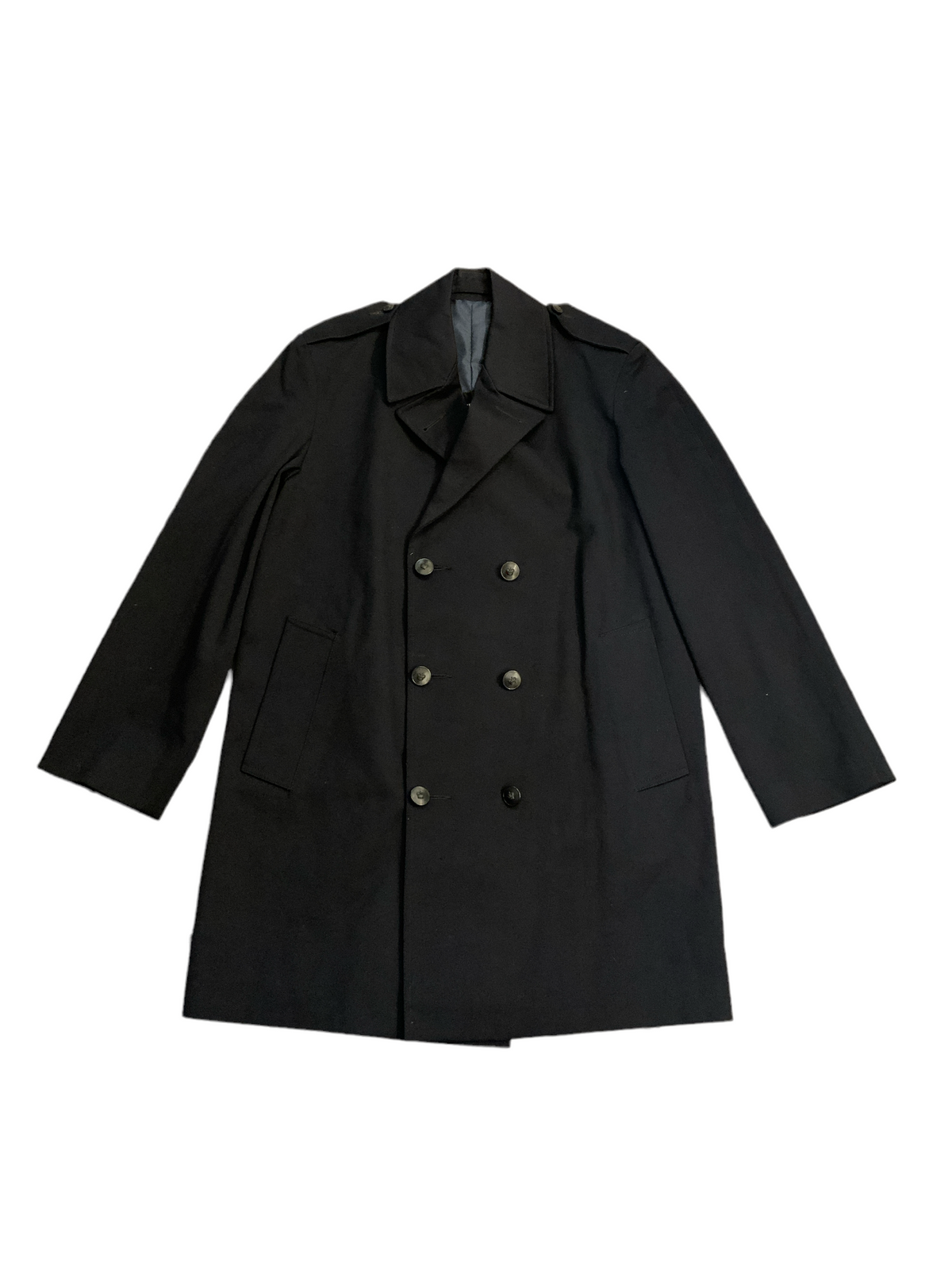 Male Vintage Grantham Police Trench Coat Midnight Blue Grade A TCGM01A ...