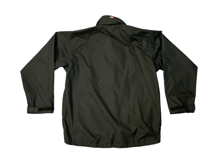Mens Black Berghaus Aquafoil Waterproof Hooded Jacket 2XLarge OJ146 ...