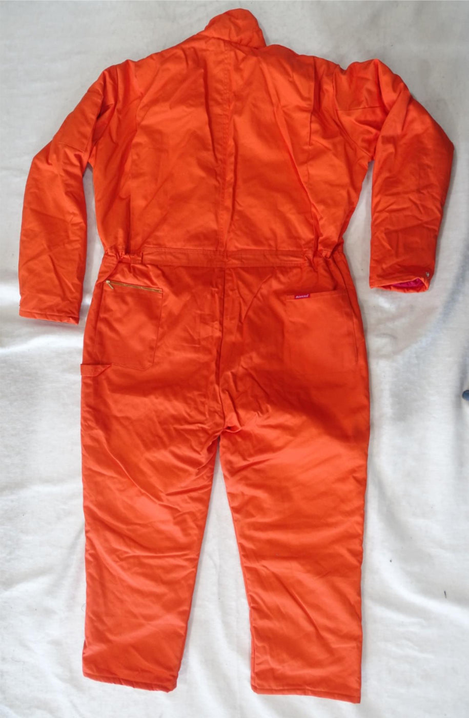 Dickies Orange Long Sleeve Insulated Teflon Coated Coverall - New With ...