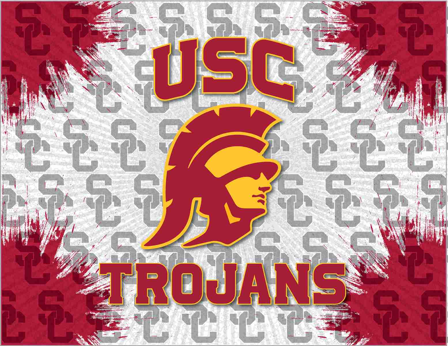 University Of Southern California Canvas Trojans Logo