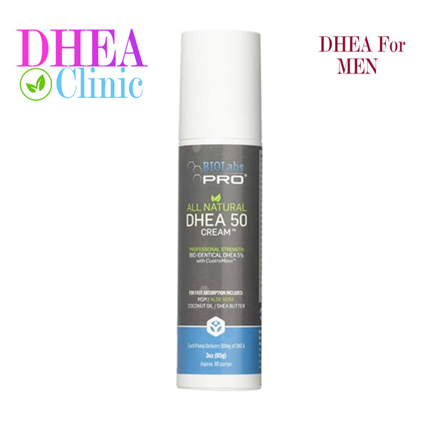 DHE for Men DHEA cream supplement 