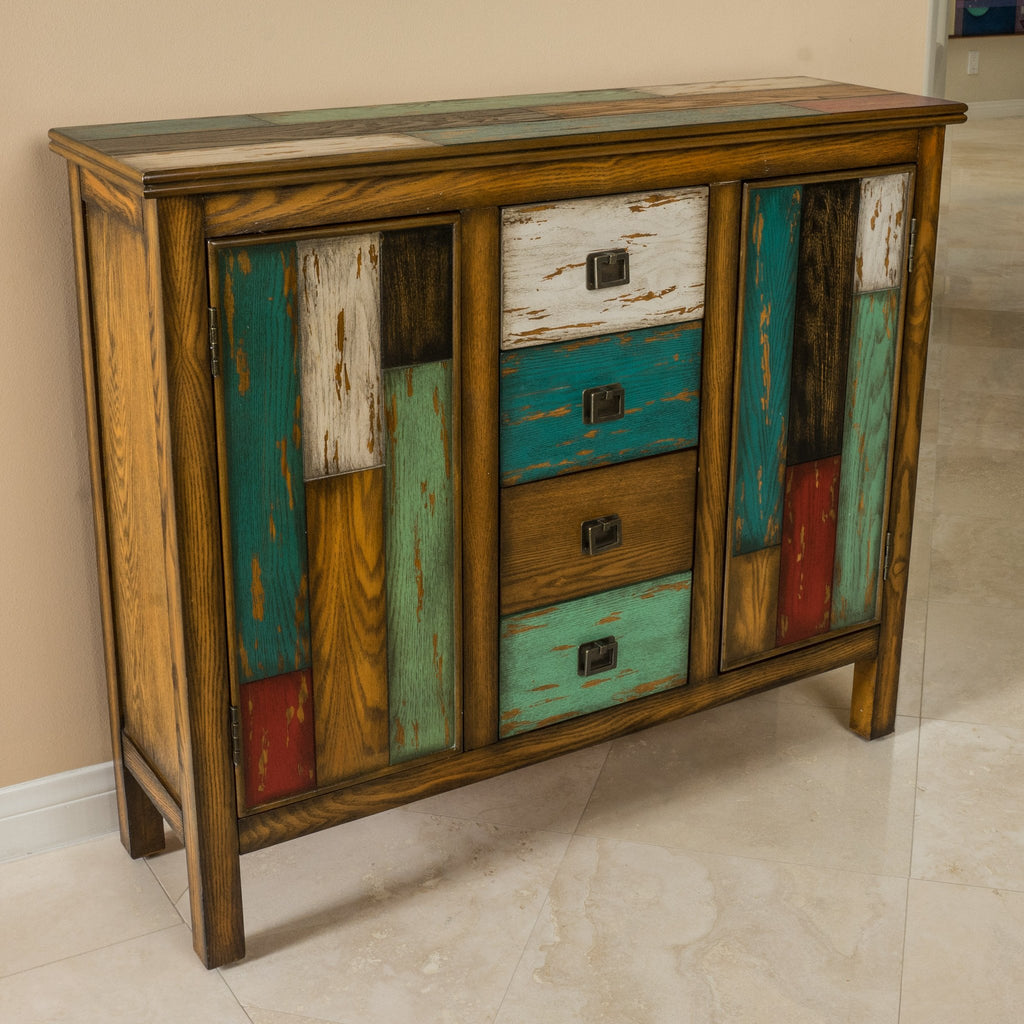 distressed wood cabinet        
        <figure class=