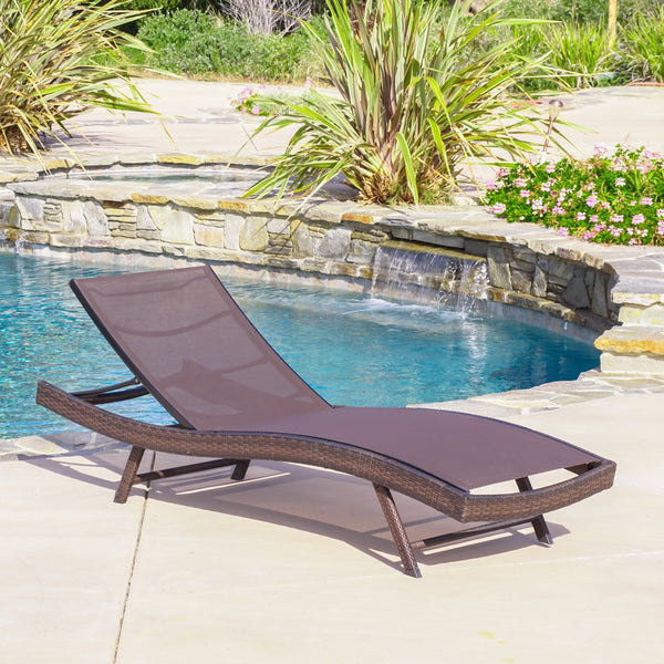 mesh pool lounge chairs