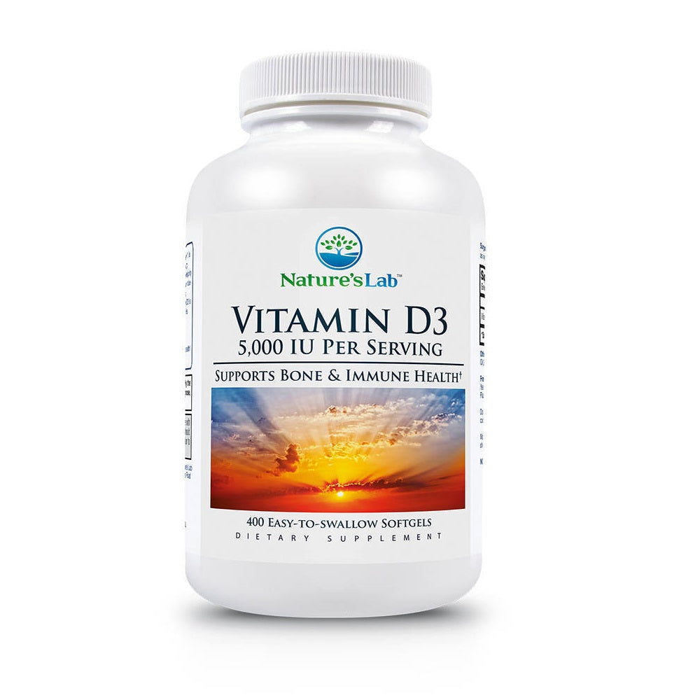 Vitamin D3 400 Softgels Natures Lab