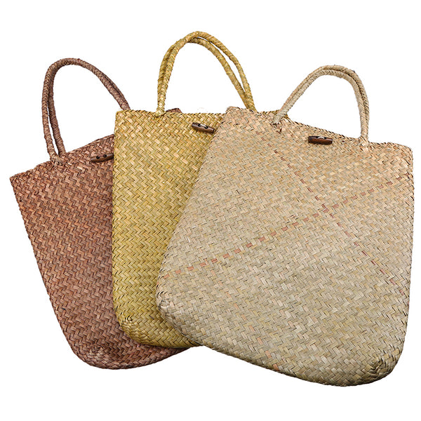 Rattan Seagrass Tote Bags (Cuerio Handmade Design) – CUERIO