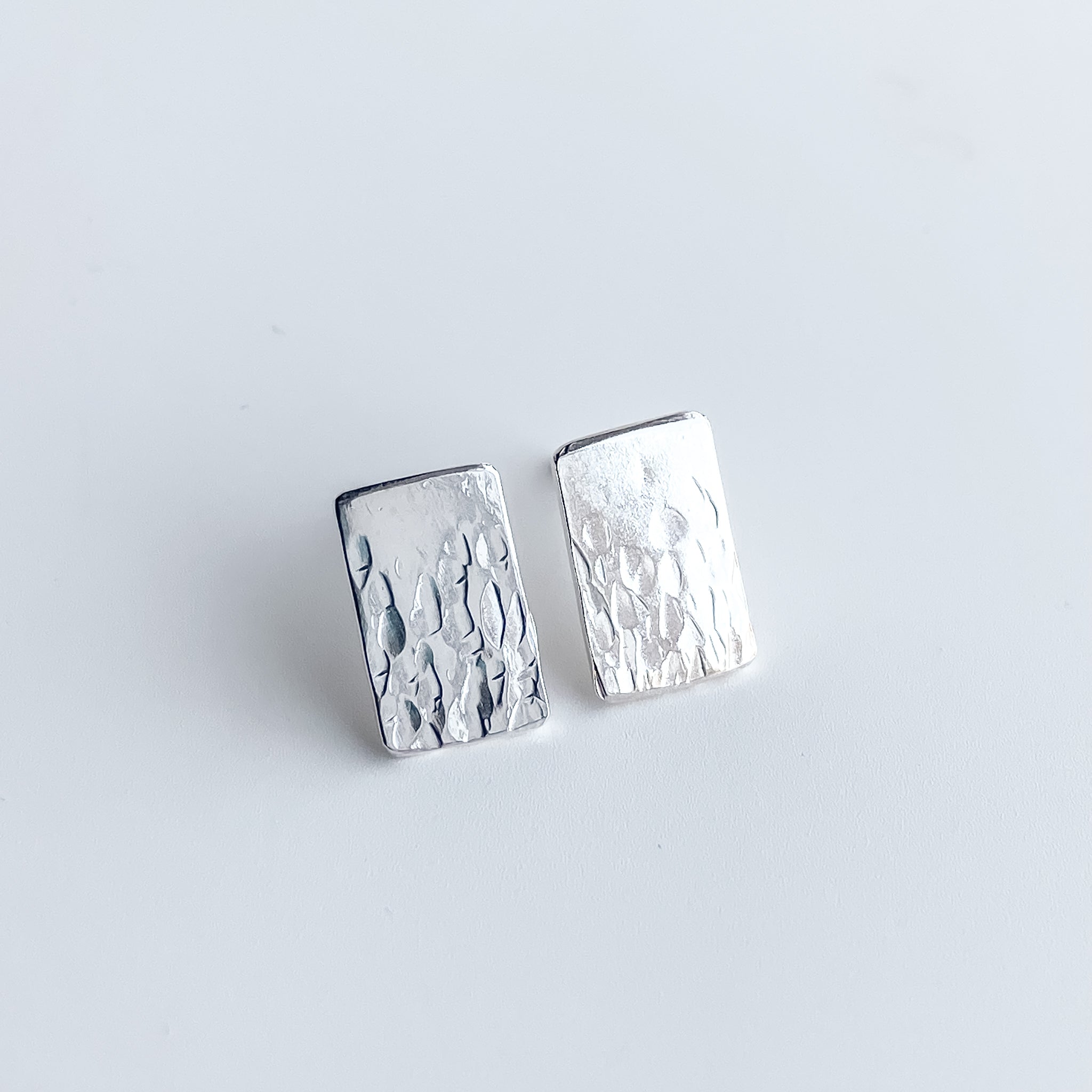 Hammered Bar Drop Earrings – Rebel Soul Design