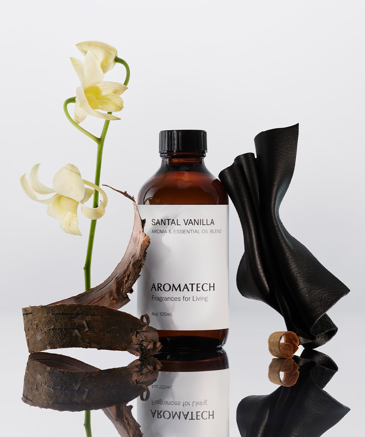 AromaTech Santal Vanilla for Aroma Oil Scent Diffusers - 120 Milliliter