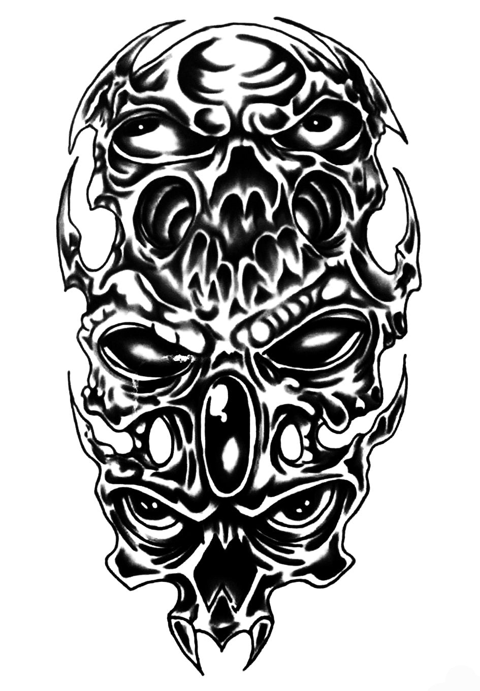 48414 Demon Tattoo Images Stock Photos  Vectors  Shutterstock