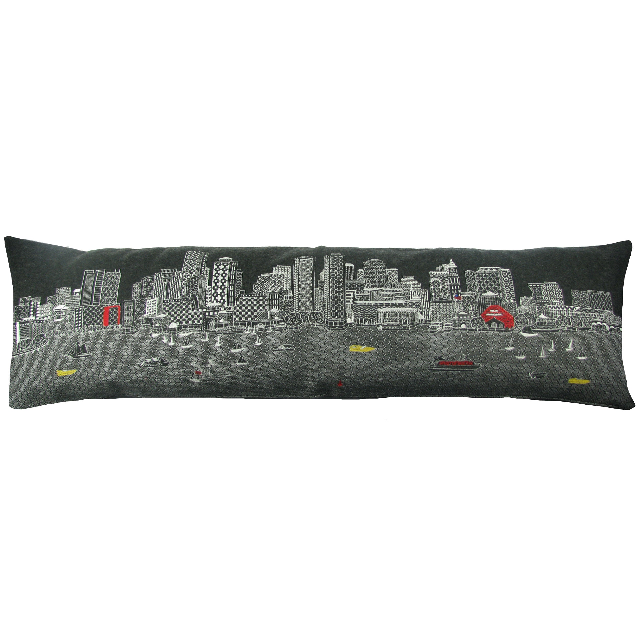 Boston Skyline Pillow – English Traditions