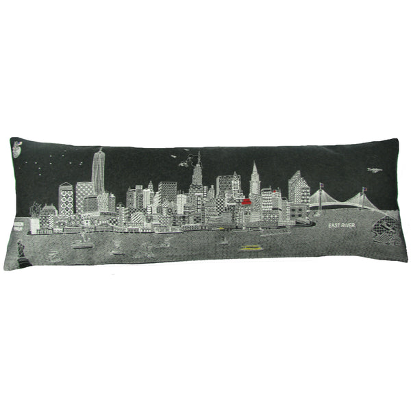 New York Skyline Pillow – English Traditions